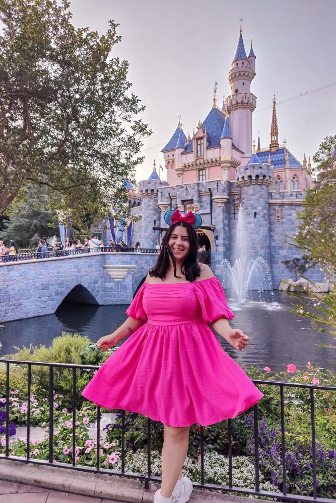 Shanice at Disney land